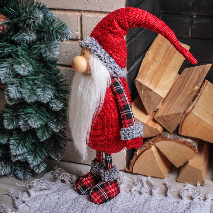Кукла интерьерная "Дед Мороз" 62 см - фото 1906940402