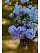 Цветы искусственные «Роза терция», 8×60 см, голубые МИКС - Фото 6