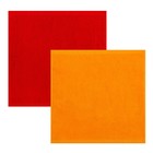 Наб.полотенец в корзинке "Снеговик" 30х30 см-2 шт, 100% хл, 300гр/м2 - Фото 2