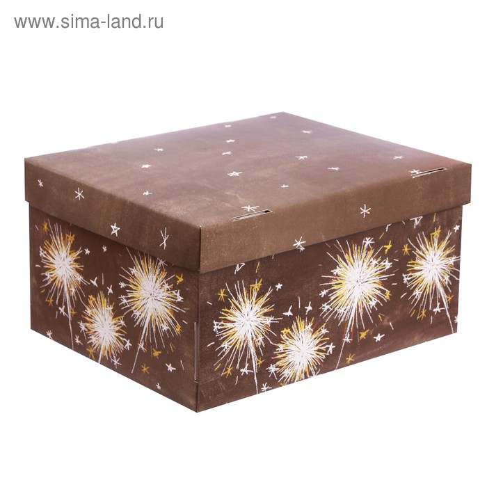Складная коробка «Огни большого праздника», 31.2 × 25.6 × 16.1 см