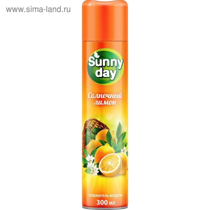 Освежитель воздуха Sunny Day «Солнечный лимон», 300 мл - Фото 1