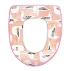 Чехол на сиденье для унитаза на липучках, 35×45 см, рисунок МИКС - Фото 6