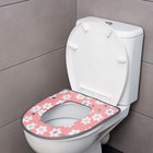 Чехол на сиденье для унитаза на липучках «Цветы», 35×45 см, МИКС - Фото 2