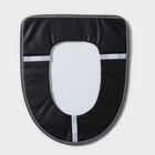 Чехол на сиденье для унитаза на липучках «Цветы», 35×45 см, МИКС - Фото 10