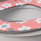 Чехол на сиденье для унитаза на липучках «Цветы», 35×45 см, МИКС - Фото 3