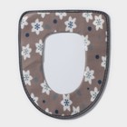 Чехол на сиденье для унитаза на липучках «Цветы», 35×45 см, МИКС - Фото 8