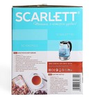 Чайник электрический Scarlett SC-EK27G22, 1.7 л, 2200 Вт, подсветка, черный - Фото 7