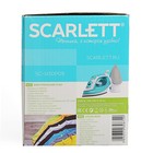 Утюг Scarlett SC-SI30P09, 2000 Вт, антипригарное покрытие, паровой удар, зеленый - Фото 7
