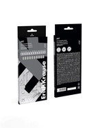 Набор карандашей чернографитных ErichKrause, 12 штук, разной твёрдости, шестигранные, деревянные, серебристый корпус - Фото 13