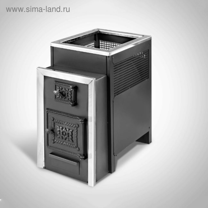 Печь для бани «ПБ 21Б», под навесной бак 45 л, универсальный кожух, толщина стали 8 мм - Фото 1