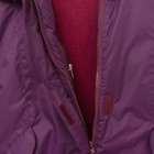 Полупальто для девочки, рост 128/32 см, цвет баклажан - Фото 6