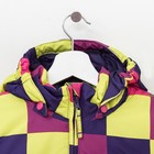 Комплект (куртка и брюки), рост 92 см, цвет фиолетовый - Фото 2