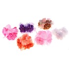 резинка для волос ткань обвязка розочка перелив - Фото 2