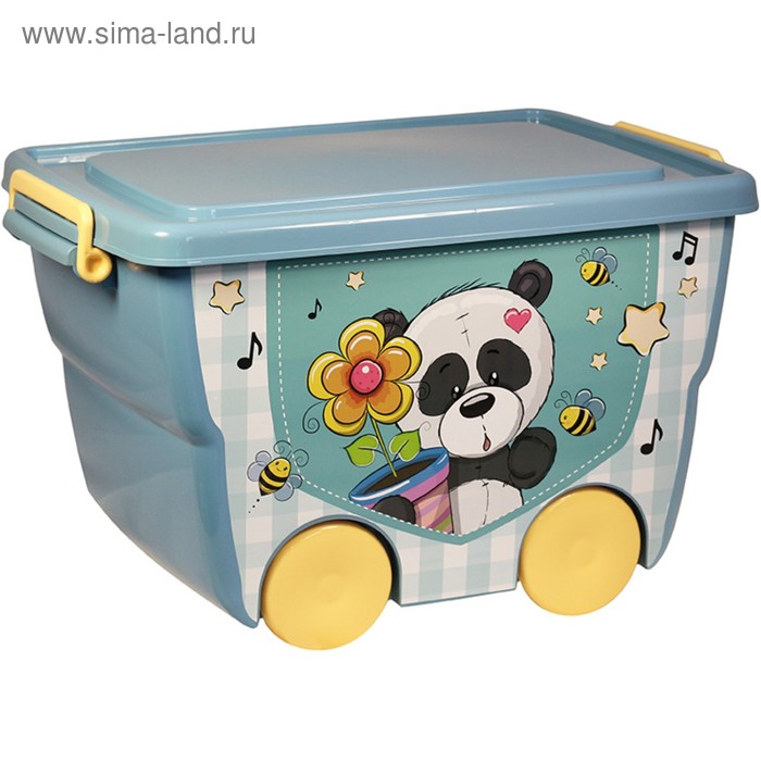 Ящик для игрушек «Деко: панда», 23 л - Фото 1