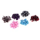 резинка для волос ткань обвязка клетка - Фото 2