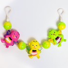 Растяжка на коляску/кроватку «Пчелки», 3 игрушки, цвет МИКС, Крошка Я - фото 34620038