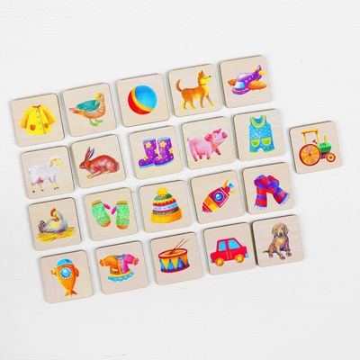 Сортер «Животные, игрушки, одежда»