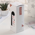 Бутылка для воды «Абстракция», 300 мл, h=17 см, в чехле, стекло, МИКС - Фото 7