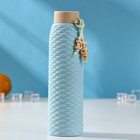 Бутылка для воды стеклянная «Леди», 360 мл, h=21 см, цвета МИКС - фото 977786