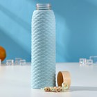Бутылка для воды стеклянная «Леди», 360 мл, h=21 см, цвета МИКС - фото 4249570
