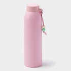 Бутылка для воды «Роскошь», 300 мл, h=21 см, стекло, пластик, МИКС - Фото 2