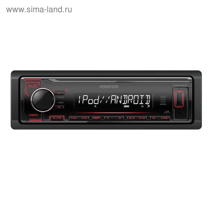Автомагнитола Kenwood KMM-204 - Фото 1