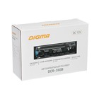 Автомагнитола Digma DCR-380B 1DIN, 4 x 45 Вт, USBx2, SD, AUX - фото 8404267