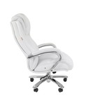 Офисное кресло Chairman 402, кожа, белое - Фото 3