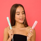 Выпрямитель Luazon LW-27, мини, 25 Вт, керамическое покрытие, 180°C, бирюзовый - Фото 4