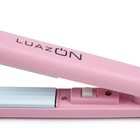 Щипцы-гофре Luazon LW-26, мини, 25 Вт, керамическое покрытие, 65х15 мм, до 160 °C, розовые - Фото 3