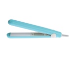 Щипцы-гофре Luazon LW-26, мини, 25 Вт, керамическое покрытие, 65х15 мм, до 160 °C, бирюзовые - Фото 2