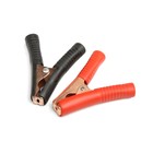 Зажим АКБ TORSO, 9 см, 50 А, обмеднённый, набор 2 шт. - Фото 1