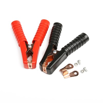 Зажим АКБ, 13.5 см, 100 А, омеднённые, комплект 2 шт.