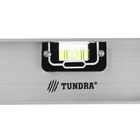 Уровень алюминиевый ТУНДРА «Рельс», 3 глазка (1 поворотный), 400 мм - Фото 6