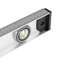 Уровень алюминиевый ТУНДРА «Рельс», 3 глазка (1 поворотный), 400 мм - Фото 7