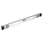 Уровень алюминиевый ТУНДРА «Рельс», 3 глазка (1 поворотный), 800 мм - Фото 2