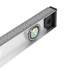 Уровень алюминиевый ТУНДРА «Рельс», 3 глазка (1 поворотный), 800 мм - Фото 6