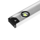 Уровень алюминиевый ТУНДРА «Рельс», 3 глазка (1 поворотный), 1000 мм - Фото 8