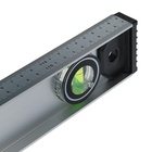 Уровень алюминиевый ТУНДРА «Рельс», 3 глазка (1 поворотный), 1200 мм - Фото 6