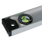 Уровень алюминиевый ТУНДРА «Рельс», 3 глазка (1 поворотный), 1200 мм - Фото 7