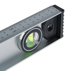 Уровень алюминиевый ТУНДРА «Рельс», 3 глазка (1 поворотный), 1500 мм - Фото 7