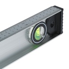 Уровень алюминиевый ТУНДРА «Рельс», 3 глазка (1 поворотный), 2000 мм - Фото 6