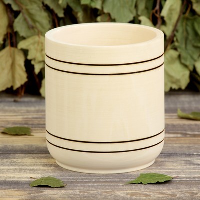 Стакан для пива, сувенирный, 500 мл, дерево