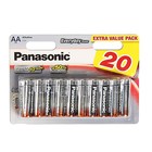 Батарейка алкалиновая Panasonic Everyday Power, AA, LR6-20BL, 1.5В, блистер, 20 шт. - Фото 1
