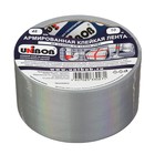Клейкая лента Unibob армированная на ткани серебряная, 48 мм × 10 м - Фото 1