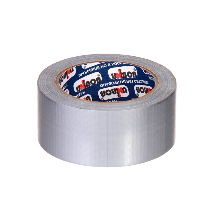 Клейкая лента Unibob армированная на ткани 48 мм × 25 м - Фото 1