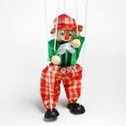 Дергунчик-марионетка на ниточках «Клоун в шляпе», цвета МИКС - Фото 2