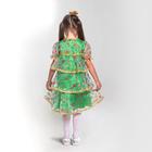 Карнавальный костюм "Ёлочка в звёздах", органза, платье, ободок, р-р 28, рост 98-104 см - Фото 3