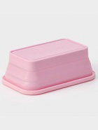 Контейнер складной с крышкой Доляна «Коста», 500 мл, 16×10×6 см, цвет розовый - Фото 4