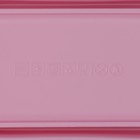 Контейнер складной с крышкой Доляна «Коста», 500 мл, 16×10×6 см, цвет розовый - Фото 7